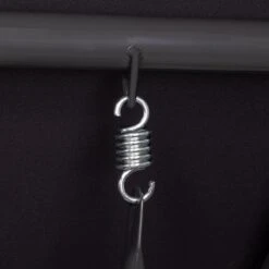 Springos Schommelbank | Linda-Schommel | 3-zits | Waterafstotend | Inclusief 2 Kussens | Verstelbare Luifel | 162 X 200 X 120 Cm | Zwart -Fijne Tuinmeubelwinkel 1200x1200 148