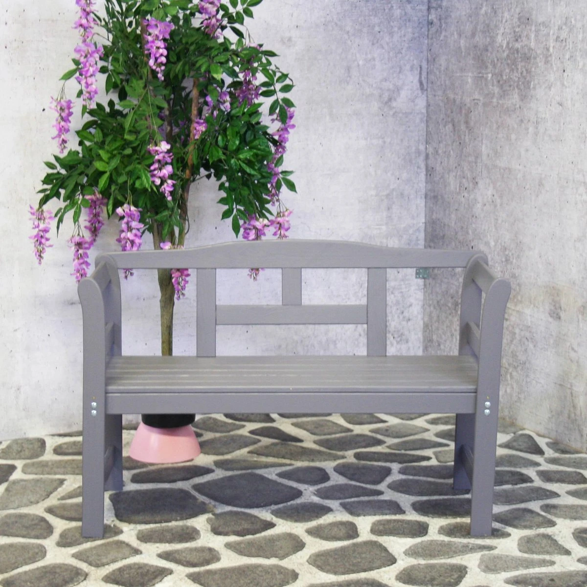 SenS-Line Friesen Tuinbank - Hout - Grijs 6 SenS-Line Friesen Tuinbank - Hout - Grijs - Afbeelding 6