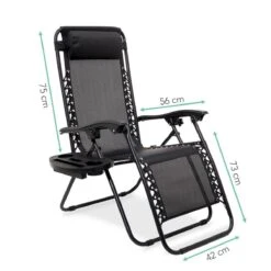 LifeGoods Opvouwbare Tuinstoelen - Verstelbaar Zonnescherm - 2 Stuks - 30°-90° Verstelbaar - Metaal - Zwart 14 LifeGoods Opvouwbare Tuinstoelen - Verstelbaar Zonnescherm - 2 Stuks - 30°-90° Verstelbaar - Metaal - Zwart -Fijne Tuinmeubelwinkel 1200x1200 267