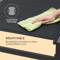 Blumfeldt Renazzo Lounge Ligstoel - Ligbed Voor De Tuin - Aluminium Tuinstoel - 6 Standen - Waterafstotend - Bekleding Van 70 % Pvc En 30 % Polyetheen - Zwart 12 Blumfeldt Renazzo Lounge Ligstoel - Ligbed Voor De Tuin - Aluminium Tuinstoel - 6 Standen - Waterafstotend - Bekleding Van 70 % Pvc En 30 % Polyetheen - Zwart -Fijne Tuinmeubelwinkel 1200x1200 292