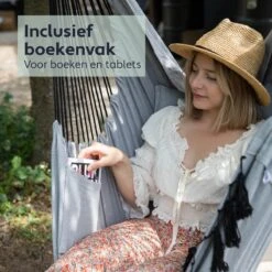 Vita5 XXL Hangstoel | Binnen&Buiten Hangnest | Incl. 2 Kussens En Boekenvak | Volwassenen&Kinderen | Hangmatstoel Tot 225kg | Grijs 14 Vita5 XXL Hangstoel | Binnen&Buiten Hangnest | Incl. 2 Kussens En Boekenvak | Volwassenen&Kinderen | Hangmatstoel Tot 225kg | Grijs -Fijne Tuinmeubelwinkel 1200x1200 302