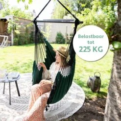 Vita5 XXL Hangstoel | Binnen&Buiten Hangnest | Incl. 2 Kussens En Boekenvak | Volwassenen&Kinderen | Hangmatstoel Tot 225kg | Donkergroen 17 Vita5 XXL Hangstoel | Binnen&Buiten Hangnest | Incl. 2 Kussens En Boekenvak | Volwassenen&Kinderen | Hangmatstoel Tot 225kg | Donkergroen -Fijne Tuinmeubelwinkel 1200x1200 317