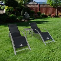 MaxxGarden Ligbed Set - 2 Stuks Zwart - Met Tafel - Sun Loungers - Loungebed 12 MaxxGarden Ligbed Set - 2 Stuks Zwart - Met Tafel - Sun Loungers - Loungebed -Fijne Tuinmeubelwinkel 1200x1200 381
