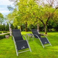 MaxxGarden Ligbed Set - 2 Stuks Zwart - Met Tafel - Sun Loungers - Loungebed 13 MaxxGarden Ligbed Set - 2 Stuks Zwart - Met Tafel - Sun Loungers - Loungebed -Fijne Tuinmeubelwinkel 1200x1200 382