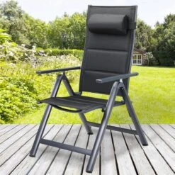 Casaria Tuinstoel Aluminium - 2 Stuks Inklapbaar - Antraciet 20 Casaria Tuinstoel Aluminium - 2 Stuks Inklapbaar - Antraciet -Fijne Tuinmeubelwinkel 1200x1200 473