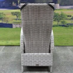 Menorca Dining Tuinstoel Verstelbaar Wit Grijs -Fijne Tuinmeubelwinkel 1200x1200 485