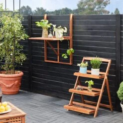 Merkloos Casaria Balkontafel - FSC®-Gecertificeerd Acaciahout – Hangend – Bruin 21 Merkloos Casaria Balkontafel - FSC®-Gecertificeerd Acaciahout – Hangend – Bruin -Fijne Tuinmeubelwinkel 1200x1200 499