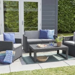 Allibert Lyon Tuintafel - 116x71,5x66/40 Cm - Grafiet 20 Allibert Lyon Tuintafel - 116x71,5x66/40 Cm - Grafiet -Fijne Tuinmeubelwinkel 1200x1200 505