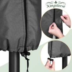 Kingsleeve Parasolhoes Tot Ø 330cm - Weerbestendig Robuust - Grijs 24 Kingsleeve Parasolhoes Tot Ø 330cm - Weerbestendig Robuust - Grijs -Fijne Tuinmeubelwinkel 1200x1200 51