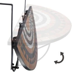 Tectake - Balkontafel Mozaïek Klapbaar - 402774 -Fijne Tuinmeubelwinkel 1200x1200 513