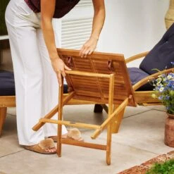 Merkloos EezyLife Houten Bijzettafel - 46x46x46cm - Acacia Hout - Tuintafel 15 Merkloos EezyLife Houten Bijzettafel - 46x46x46cm - Acacia Hout - Tuintafel -Fijne Tuinmeubelwinkel 1200x1200 531