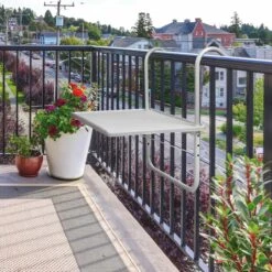 Luxe Inklapbare Balkontafel – 52 X 40 X 56cm – Wit – Hangend – Balkonbar – Balkontafels – Balkontafeltje – Hangtafel Balkon – Balcony Table – Voor Aan Het Balkon – Ophangbaar – Opklapbaar – Tafel – Inklapbaar – Buiten – Tafeltje – Klaptafel 12 Luxe Inklapbare Balkontafel – 52 X 40 X 56cm – Wit – Hangend – Balkonbar – Balkontafels – Balkontafeltje – Hangtafel Balkon – Balcony Table – Voor Aan Het Balkon – Ophangbaar – Opklapbaar – Tafel – Inklapbaar – Buiten – Tafeltje – Klaptafel -Fijne Tuinmeubelwinkel 1200x1200 604