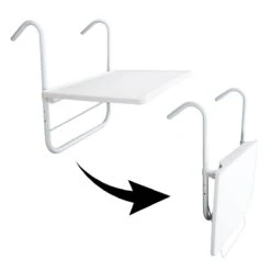 Luxe Inklapbare Balkontafel – 52 X 40 X 56cm – Wit – Hangend – Balkonbar – Balkontafels – Balkontafeltje – Hangtafel Balkon – Balcony Table – Voor Aan Het Balkon – Ophangbaar – Opklapbaar – Tafel – Inklapbaar – Buiten – Tafeltje – Klaptafel 13 Luxe Inklapbare Balkontafel – 52 X 40 X 56cm – Wit – Hangend – Balkonbar – Balkontafels – Balkontafeltje – Hangtafel Balkon – Balcony Table – Voor Aan Het Balkon – Ophangbaar – Opklapbaar – Tafel – Inklapbaar – Buiten – Tafeltje – Klaptafel -Fijne Tuinmeubelwinkel 1200x1200 605