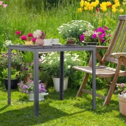 Relaxdays Tuintafel Vierkant - Grijze Buitentafel - Eettafel Tuin - Moderne Balkontafel 14 Relaxdays Tuintafel Vierkant - Grijze Buitentafel - Eettafel Tuin - Moderne Balkontafel -Fijne Tuinmeubelwinkel 1200x1200 631