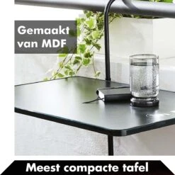 Balkontafel Inklapbaar – Zwart – 60 X 60 X 70 Cm – Hout Balkontafeltje Hangend Balkonbar Balkontafels Opklapbaar Hangtafel Balcony Table – Ophangbaar Voor Aan Het Balkon – Vouwtafel Wandtafel Inklapbare Tafel – Bijzettafel – Buiten Tafeltje Klaptafel 12 Balkontafel Inklapbaar – Zwart – 60 X 60 X 70 Cm – Hout Balkontafeltje Hangend Balkonbar Balkontafels Opklapbaar Hangtafel Balcony Table – Ophangbaar Voor Aan Het Balkon – Vouwtafel Wandtafel Inklapbare Tafel – Bijzettafel – Buiten Tafeltje Klaptafel -Fijne Tuinmeubelwinkel 1200x1200 640