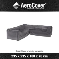 Aerocover Loungesethoes - L-vorm - L 255 X L 255 X B 100 X H 70 Cm -Fijne Tuinmeubelwinkel 1200x1200 65