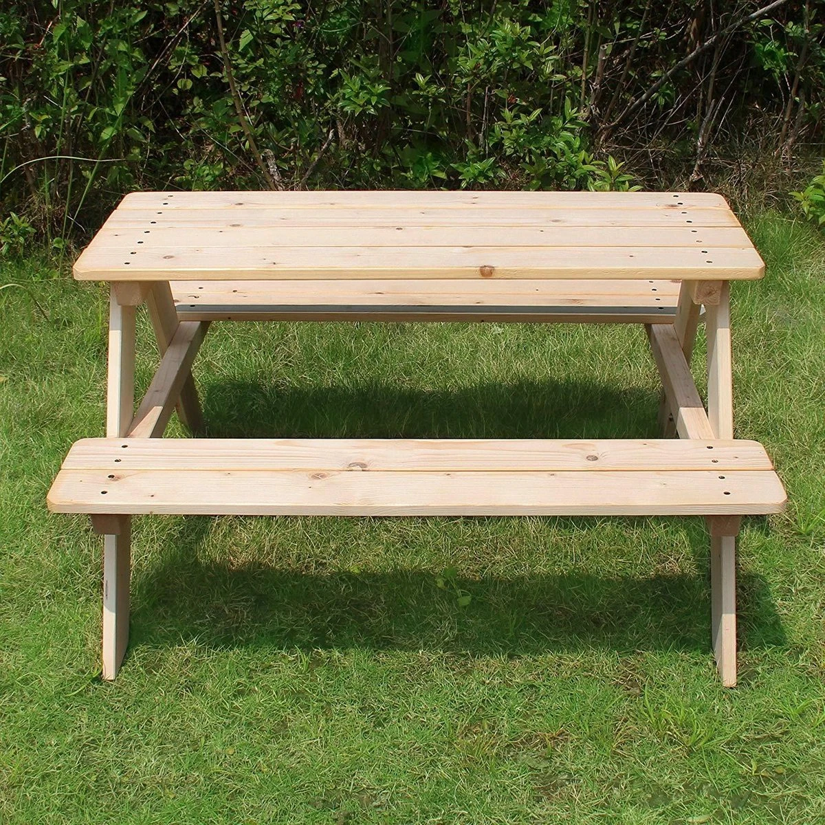 MaxxGarden Kinder Picknicktafel - 90x79x50cm - Hout 7 MaxxGarden Kinder Picknicktafel - 90x79x50cm - Hout - Afbeelding 7