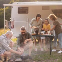 LifeGoods Klaptafel - Inklapbaar - 120 Cm - 4 Personen - Zwart -Fijne Tuinmeubelwinkel 1200x1200 669