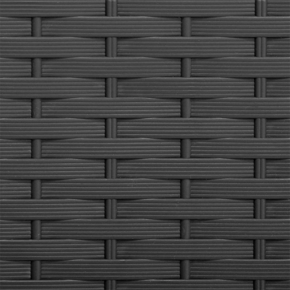 Opbergbox 310L UV-Bestendig Weerbestendig Wielen Tuinbox Rotan-look Antraciet 4 Opbergbox 310L UV-Bestendig Weerbestendig Wielen Tuinbox Rotan-look Antraciet - Afbeelding 4