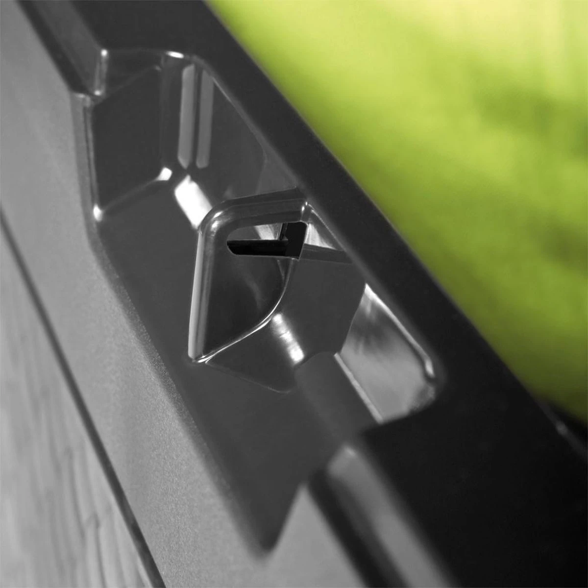 Opbergbox 310L UV-Bestendig Weerbestendig Wielen Tuinbox Rotan-look Antraciet 16 Opbergbox 310L UV-Bestendig Weerbestendig Wielen Tuinbox Rotan-look Antraciet - Afbeelding 16