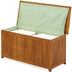 Casaria Opbergbox Acacia Hout – Weerbestendig 115cm - Bruin 15 Casaria Opbergbox Acacia Hout – Weerbestendig 115cm - Bruin -Fijne Tuinmeubelwinkel 1200x1200 703