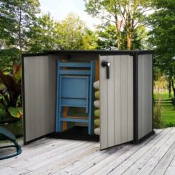 Keter Patio Store Opbergkast - 139,5x77x120cm - Grijs -Fijne Tuinmeubelwinkel 1200x1200 718