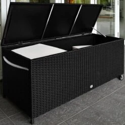 Casaria Wicker Opbergbox - Waterdicht 121,5cm Met Wielen - Grijs 12 Casaria Wicker Opbergbox - Waterdicht 121,5cm Met Wielen - Grijs -Fijne Tuinmeubelwinkel 1200x1200 733