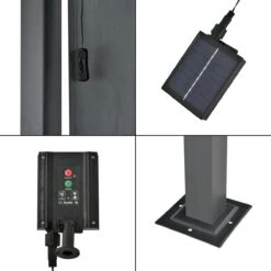 Pergola Fortaleza Tuinpaviljoen Met LED Verlichting 3x3 M Donkergrijs 10 Pergola Fortaleza Tuinpaviljoen Met LED Verlichting 3x3 M Donkergrijs -Fijne Tuinmeubelwinkel 1200x1200 766