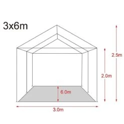 MaxxGarden Partytent - Paviljoen - 3x6m - Incl. Zijwanden - Waterdicht - Wit 11 MaxxGarden Partytent - Paviljoen - 3x6m - Incl. Zijwanden - Waterdicht - Wit -Fijne Tuinmeubelwinkel 1200x1200 777