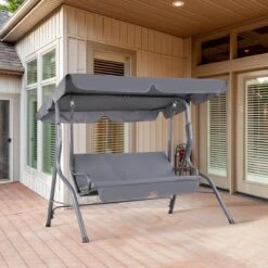 Merkloos Casaria Hollywood Schommel - Antraciet - Incl. Zonnekap 12 Merkloos Casaria Hollywood Schommel - Antraciet - Incl. Zonnekap -Fijne Tuinmeubelwinkel 1200x1200 79