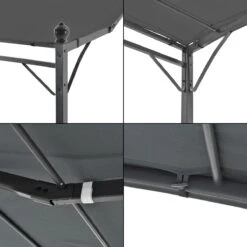 Pergola Tuinpaviljoen 300x250x243 Cm Antraciet Donkergrijs 13 Pergola Tuinpaviljoen 300x250x243 Cm Antraciet Donkergrijs -Fijne Tuinmeubelwinkel 1200x1200 816