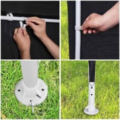 MaxxGarden Partytent - Feesttent Paviljoen - 3x3m - Antraciet 10 MaxxGarden Partytent - Feesttent Paviljoen - 3x3m - Antraciet -Fijne Tuinmeubelwinkel 1200x1200 854