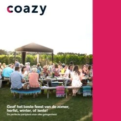 Coazy Waterdichte Partytent 3x3 Meter Opvouwbaar - Paviljoen - Easy Up - Pop-up Tent Met Haringen, Touw En Anti Slip Poten - Waterdicht - Partytenten Weerbestendig 12 Coazy Waterdichte Partytent 3x3 Meter Opvouwbaar - Paviljoen - Easy Up - Pop-up Tent Met Haringen, Touw En Anti Slip Poten - Waterdicht - Partytenten Weerbestendig -Fijne Tuinmeubelwinkel 1200x1200 880