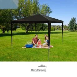 MaxxGarden Partytent - Paviljoen - 3x3 - Waterdicht - Zwart 13 MaxxGarden Partytent - Paviljoen - 3x3 - Waterdicht - Zwart -Fijne Tuinmeubelwinkel 1200x1200 889