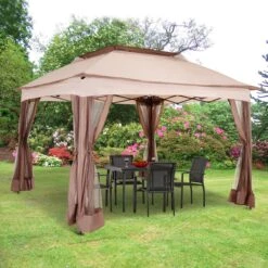 Outsunny Paviljoen Met Zijwanden Partytent Tuintent Popup 3,25 X 3,25 M Khaki 840-166 19 Outsunny Paviljoen Met Zijwanden Partytent Tuintent Popup 3,25 X 3,25 M Khaki 840-166 -Fijne Tuinmeubelwinkel 1200x1200 928