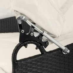 Casaria Polyrattan Zonne-Eiland Ø185cm – Incl. Kussens - Zwart Crème 29 Casaria Polyrattan Zonne-Eiland Ø185cm – Incl. Kussens - Zwart Crème -Fijne Tuinmeubelwinkel 1200x1200 960