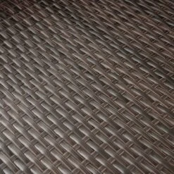 Teamson Home 3-Delig Hoek Loungeset - Tuinmeubelen - Tuinbank - Omvat Tafel En Kussens - Rotan - Bruin/Wit -Fijne Tuinmeubelwinkel 1200x1200 973