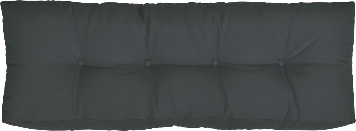 Beautissu Eco Elements Palletkussen – Rugkussen 120x40x15 Cm Voor Palletbank - Kussen Graphiet Grijs - Palletkussens In Matraskussen Kwaliteit 2 Beautissu Eco Elements Palletkussen – Rugkussen 120x40x15 Cm Voor Palletbank - Kussen Graphiet Grijs - Palletkussens In Matraskussen Kwaliteit - Afbeelding 2