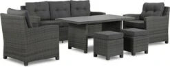 New Castle Stoel-bank Dining Loungeset 6-delig Antraciet 17 New Castle Stoel-bank Dining Loungeset 6-delig Antraciet -Fijne Tuinmeubelwinkel 1200x475