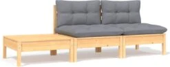 VidaXL 3-delige Loungeset Met Grijze Kussens Massief Grenenhout 37 VidaXL 3-delige Loungeset Met Grijze Kussens Massief Grenenhout -Fijne Tuinmeubelwinkel 1200x476 1