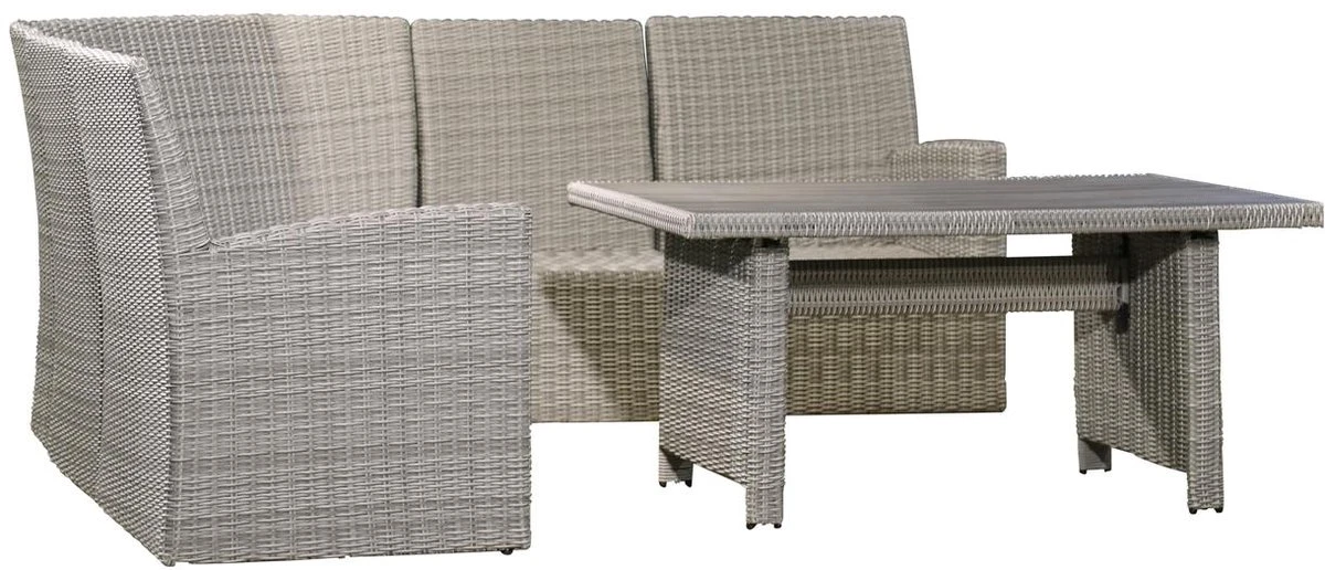 Weersbestendige Beschermhoes Loungeset / Tuinset (met Hoge Tafel) | 260 X 260 X 95 Cm | Premium | Waterproof | TÜV Rheinland Gecertificeerd | Hoes Voor Tuin | Waterdicht | Solution Dyed (verkleuring Onmogelijk) | Grijs / Antraciet 5 Weersbestendige Beschermhoes Loungeset / Tuinset (met Hoge Tafel) | 260 X 260 X 95 Cm | Premium | Waterproof | TÜV Rheinland Gecertificeerd | Hoes Voor Tuin | Waterdicht | Solution Dyed (verkleuring Onmogelijk) | Grijs / Antraciet - Afbeelding 5