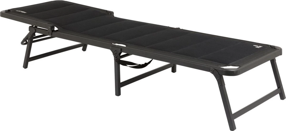 Redwood Abbott Ligbed - Stretcher/ligbedden - Inklapbaar - Zwart 2 Redwood Abbott Ligbed - Stretcher/ligbedden - Inklapbaar - Zwart - Afbeelding 2