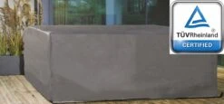 Weersbestendige Beschermhoes Loungeset / Tuinset (met Hoge Tafel) | 260 X 260 X 95 Cm | Premium | Waterproof | TÜV Rheinland Gecertificeerd | Hoes Voor Tuin | Waterdicht | Solution Dyed (verkleuring Onmogelijk) | Grijs / Antraciet 13 Weersbestendige Beschermhoes Loungeset / Tuinset (met Hoge Tafel) | 260 X 260 X 95 Cm | Premium | Waterproof | TÜV Rheinland Gecertificeerd | Hoes Voor Tuin | Waterdicht | Solution Dyed (verkleuring Onmogelijk) | Grijs / Antraciet -Fijne Tuinmeubelwinkel 1200x559