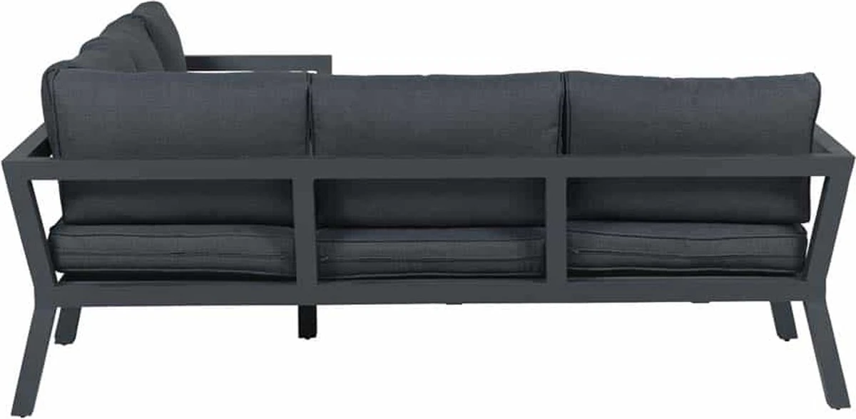 Garden Impressions Colorado Loungeset - Aluminium - Zwart 5 Garden Impressions Colorado Loungeset - Aluminium - Zwart - Afbeelding 5