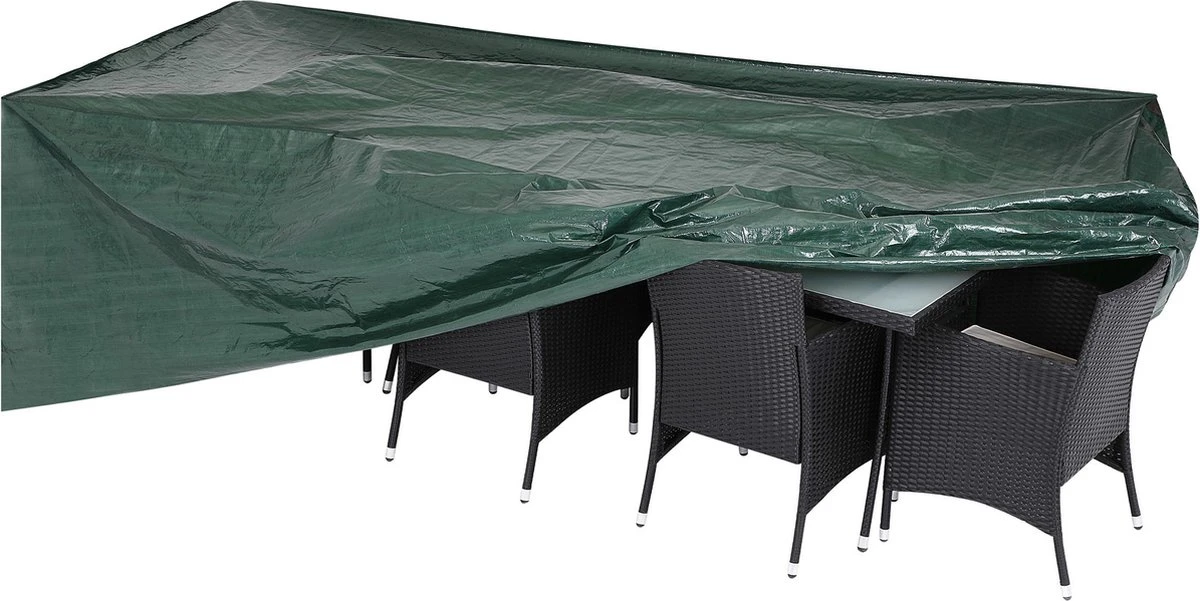Kingsleeve Tuinmeubelhoes - Beschermhoes - Weerbestendig -308x138x89cm - Groen 5 Kingsleeve Tuinmeubelhoes - Beschermhoes - Weerbestendig -308x138x89cm - Groen - Afbeelding 5