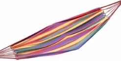 Hangmat - 200x80cm - 1 Persoons - Multi Color -Fijne Tuinmeubelwinkel 1200x606