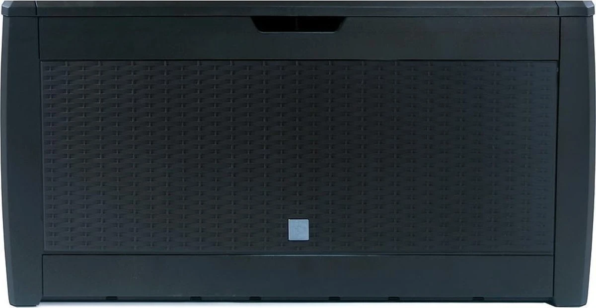 Opbergbox 310L UV-Bestendig Weerbestendig Wielen Tuinbox Rotan-look Antraciet 14 Opbergbox 310L UV-Bestendig Weerbestendig Wielen Tuinbox Rotan-look Antraciet - Afbeelding 14