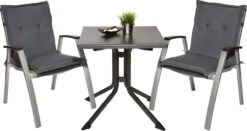 Beautissu Set Van 6x Tuinkussens Lage Rug Loft NL 100 X 50 X 6 Cm - Kussen Antraciet - Zitkussen Sierkussen Tuinstoel -Fijne Tuinmeubelwinkel 1200x637