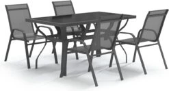 VidaXL 5-delige Tuinset Grijs En Zwart 9 VidaXL 5-delige Tuinset Grijs En Zwart -Fijne Tuinmeubelwinkel 1200x645 1