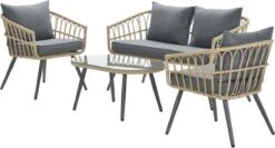 Garden Impressions Franklin Loungeset 4-delig - Wicker - Carbon Black/mystic Grey 15 Garden Impressions Franklin Loungeset 4-delig - Wicker - Carbon Black/mystic Grey -Fijne Tuinmeubelwinkel 1200x646